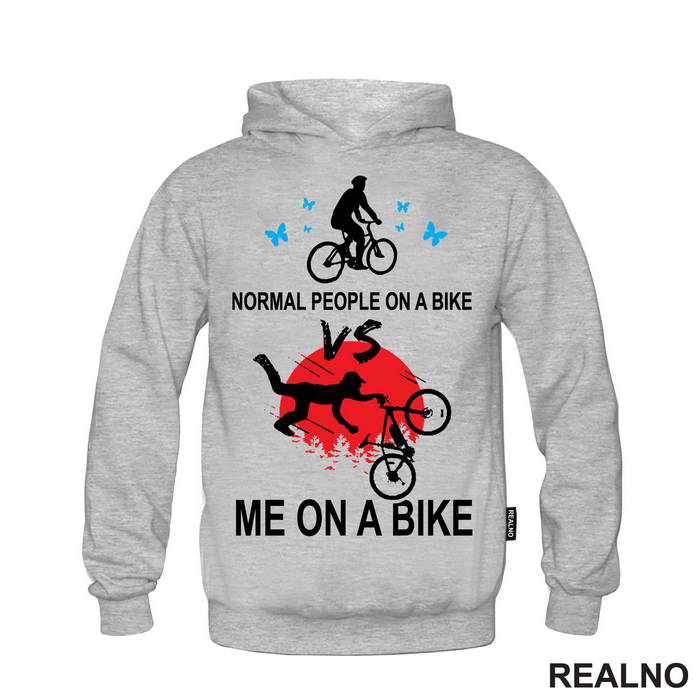 Normal People VS Me - Bickilovi - Bike - Majica