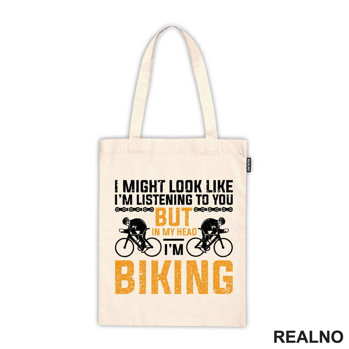 I Might Look Like I'm Listening - Bickilovi - Bike - Majica