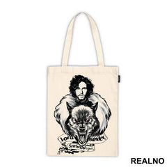 Lord Commander - Jon Snow And Ghost - House Stark - Game Of Thrones - GOT - Majica