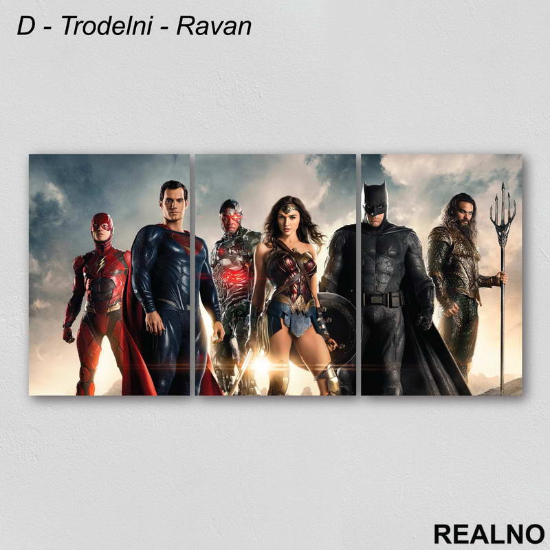 Justice League - Slika na platnu - Kanvas