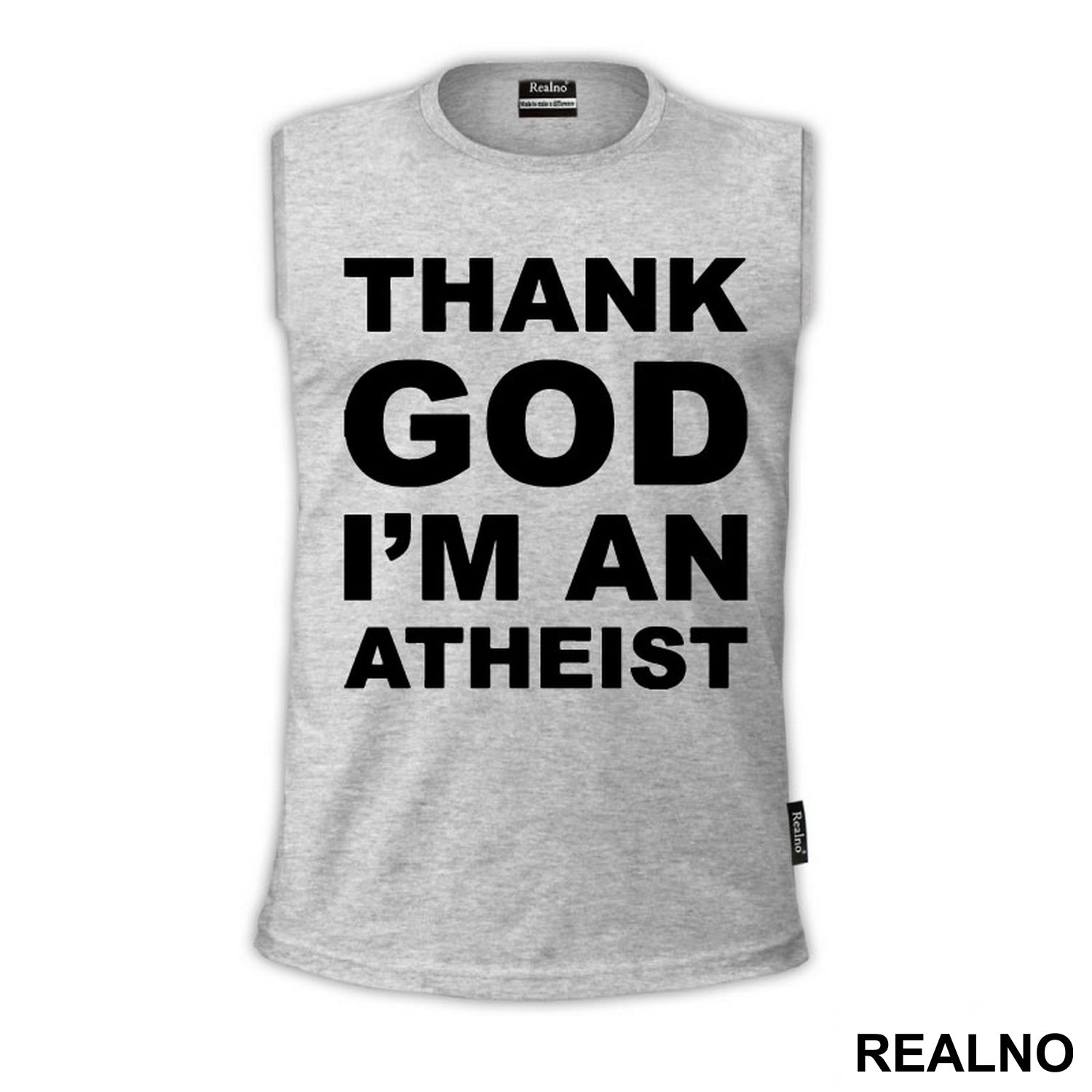 Thank God I'm An - Atheist - Majica
