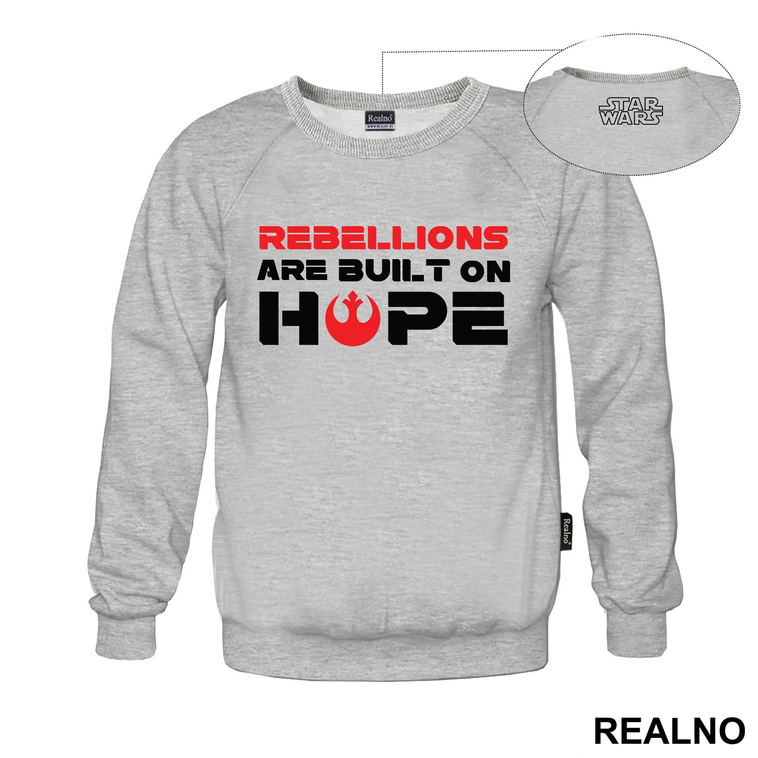 Rebellions Are Built On Hope - Star Wars - Majica