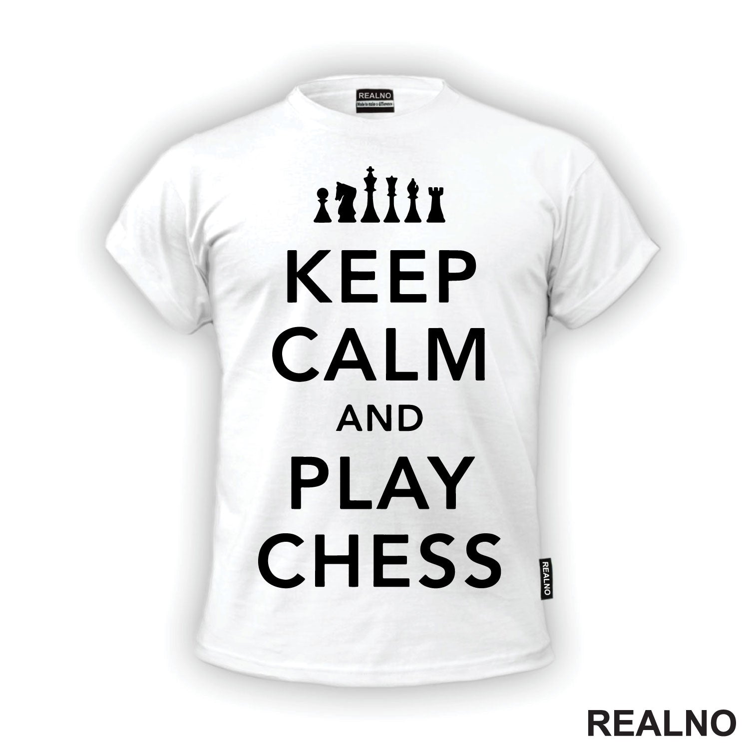 Keep Calm And Play Chess - Queen's Gambit - Majica