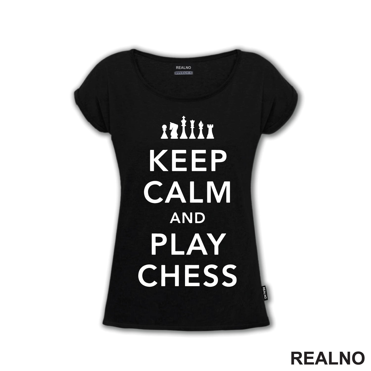 Keep Calm And Play Chess - Queen's Gambit - Majica