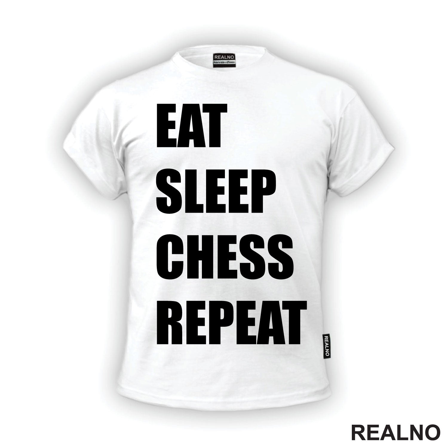 Eat, Sleep, Chess, Repeat - Queen's Gambit - Majica