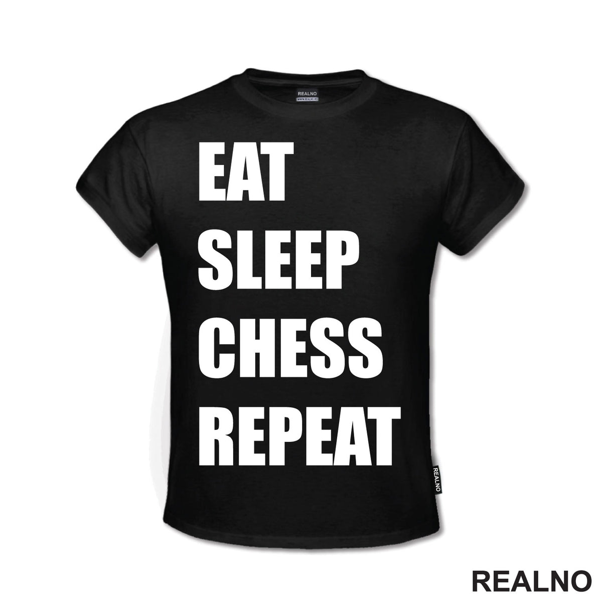 Eat, Sleep, Chess, Repeat - Queen's Gambit - Majica