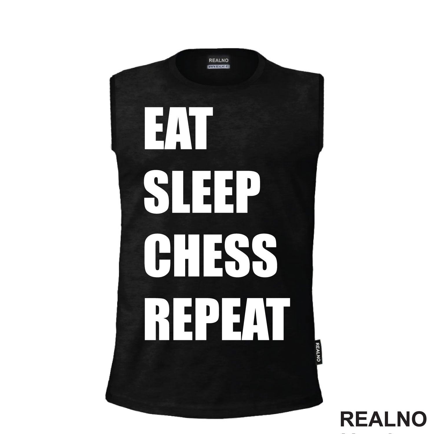 Eat, Sleep, Chess, Repeat - Queen's Gambit - Majica