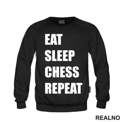 Eat, Sleep, Chess, Repeat - Queen's Gambit - Majica