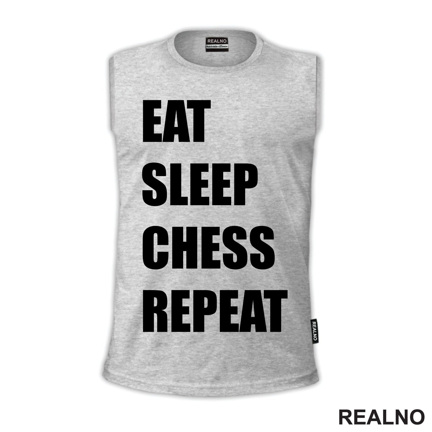Eat, Sleep, Chess, Repeat - Queen's Gambit - Majica