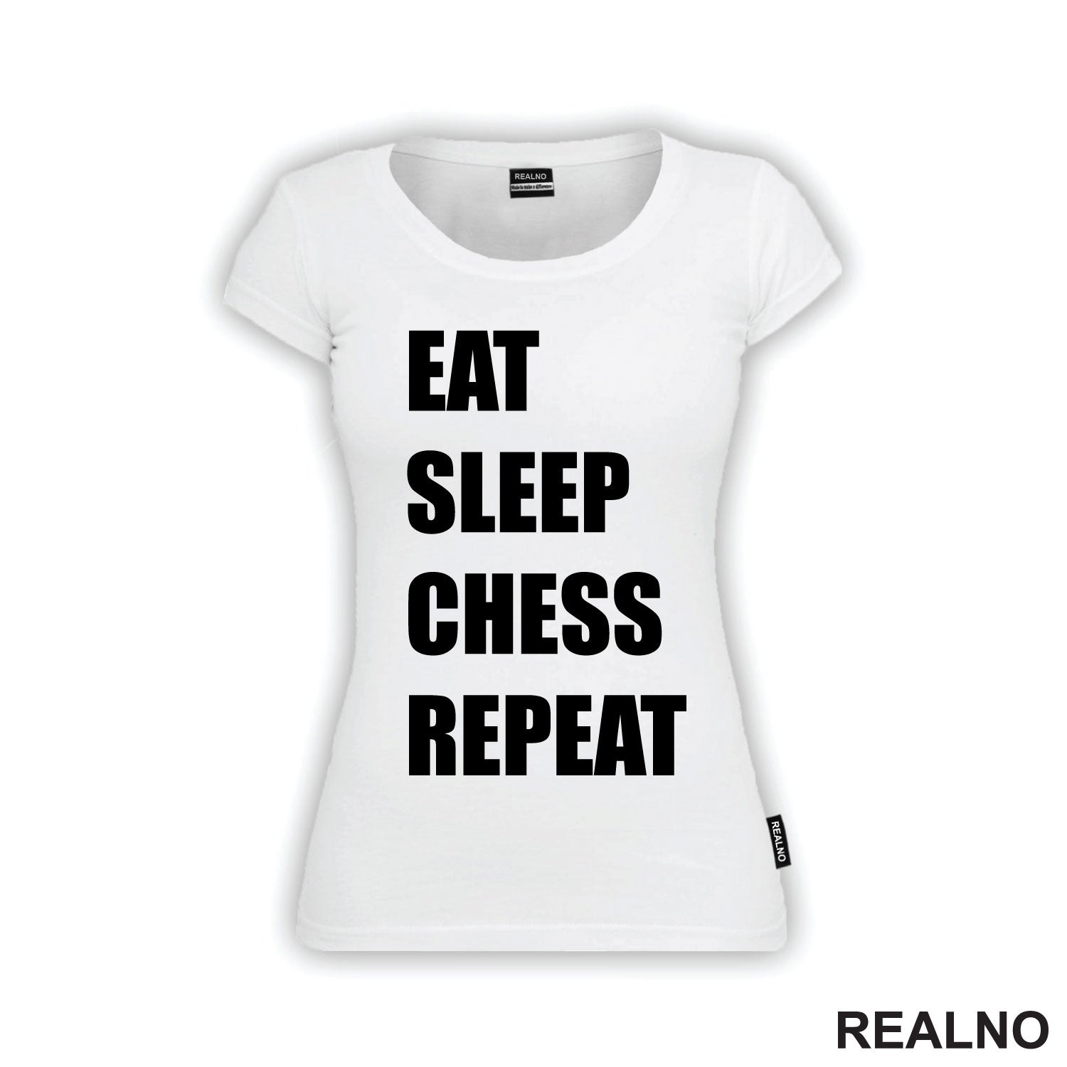 Eat, Sleep, Chess, Repeat - Queen's Gambit - Majica