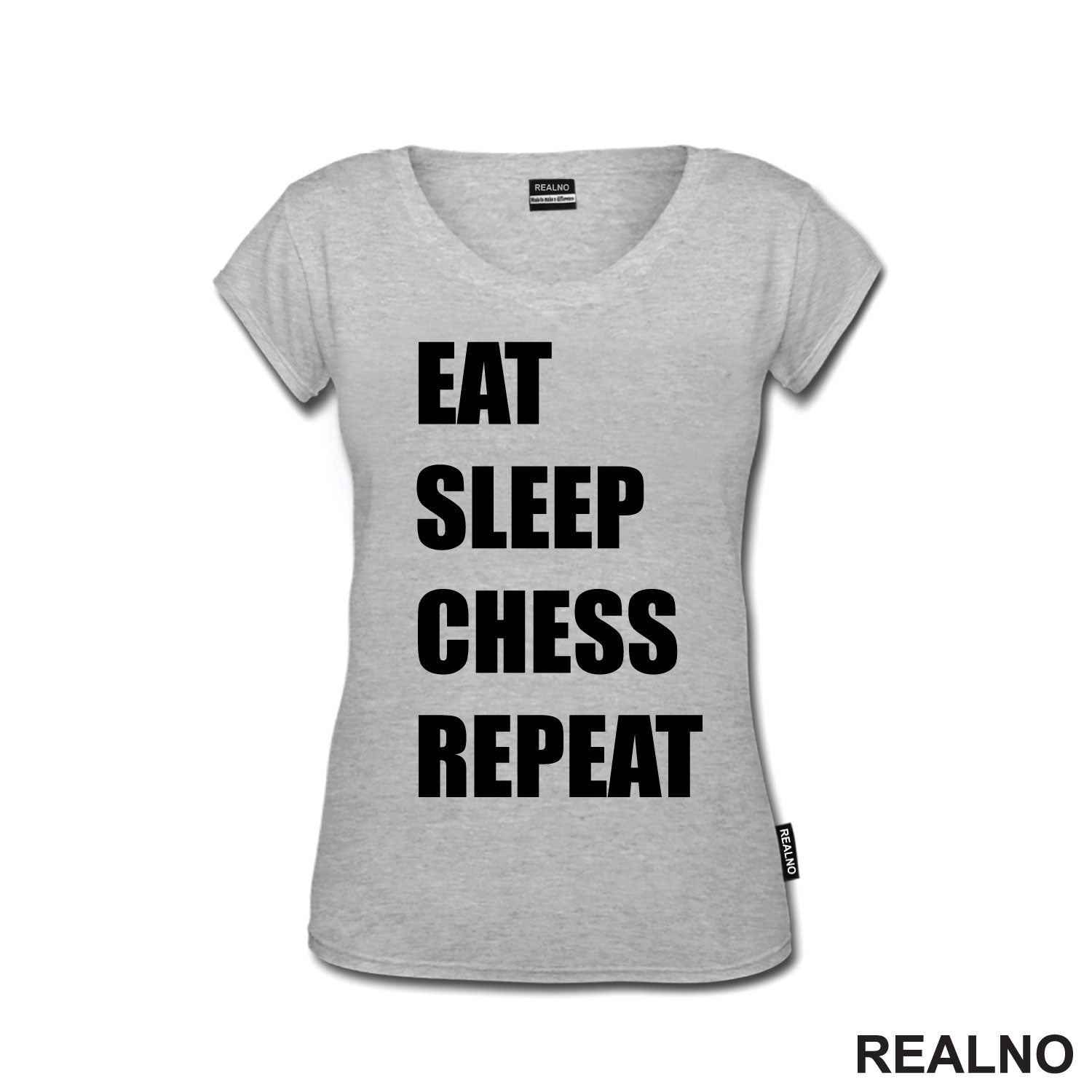 Eat, Sleep, Chess, Repeat - Queen's Gambit - Majica