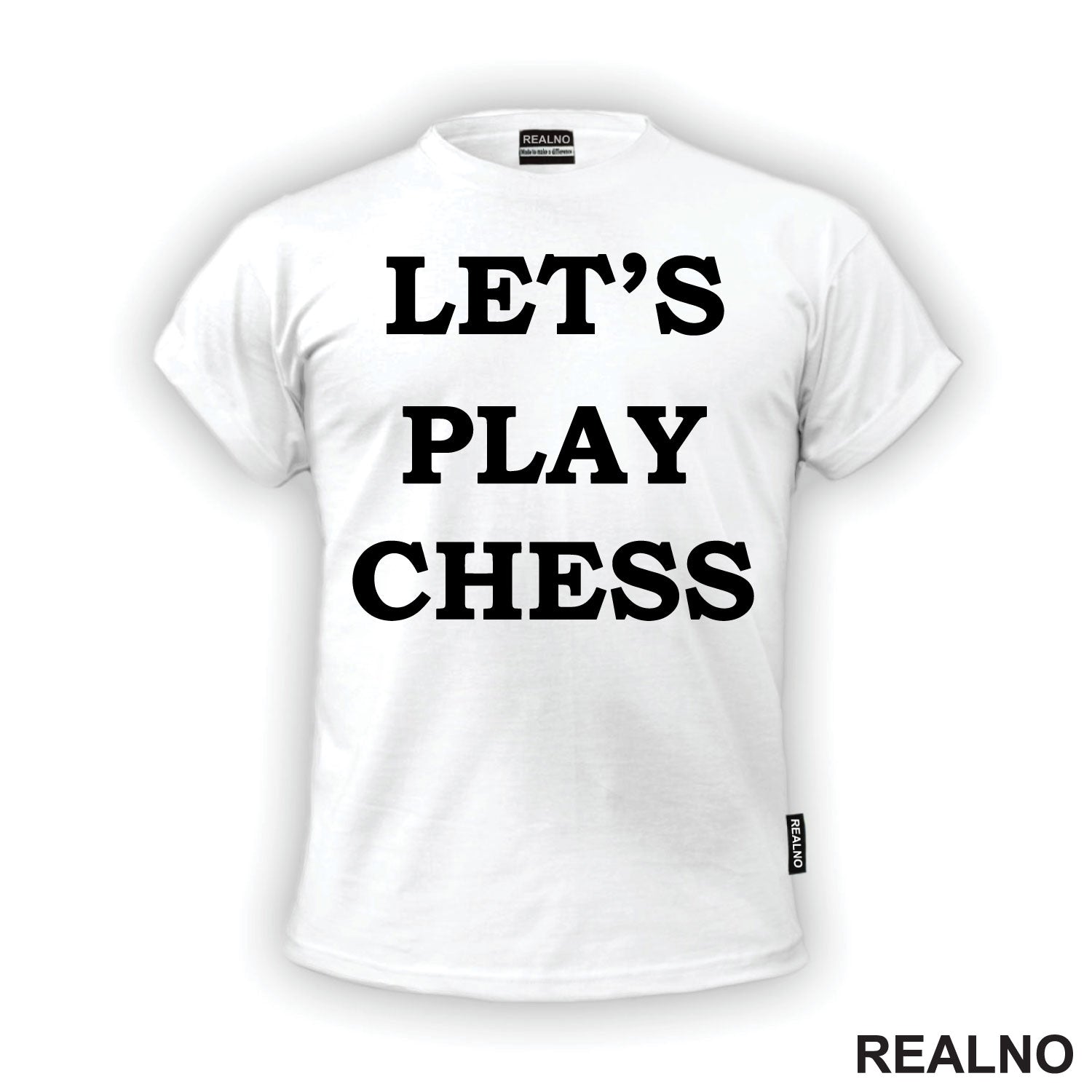 Let's Play Chess - Queen's Gambit - Majica
