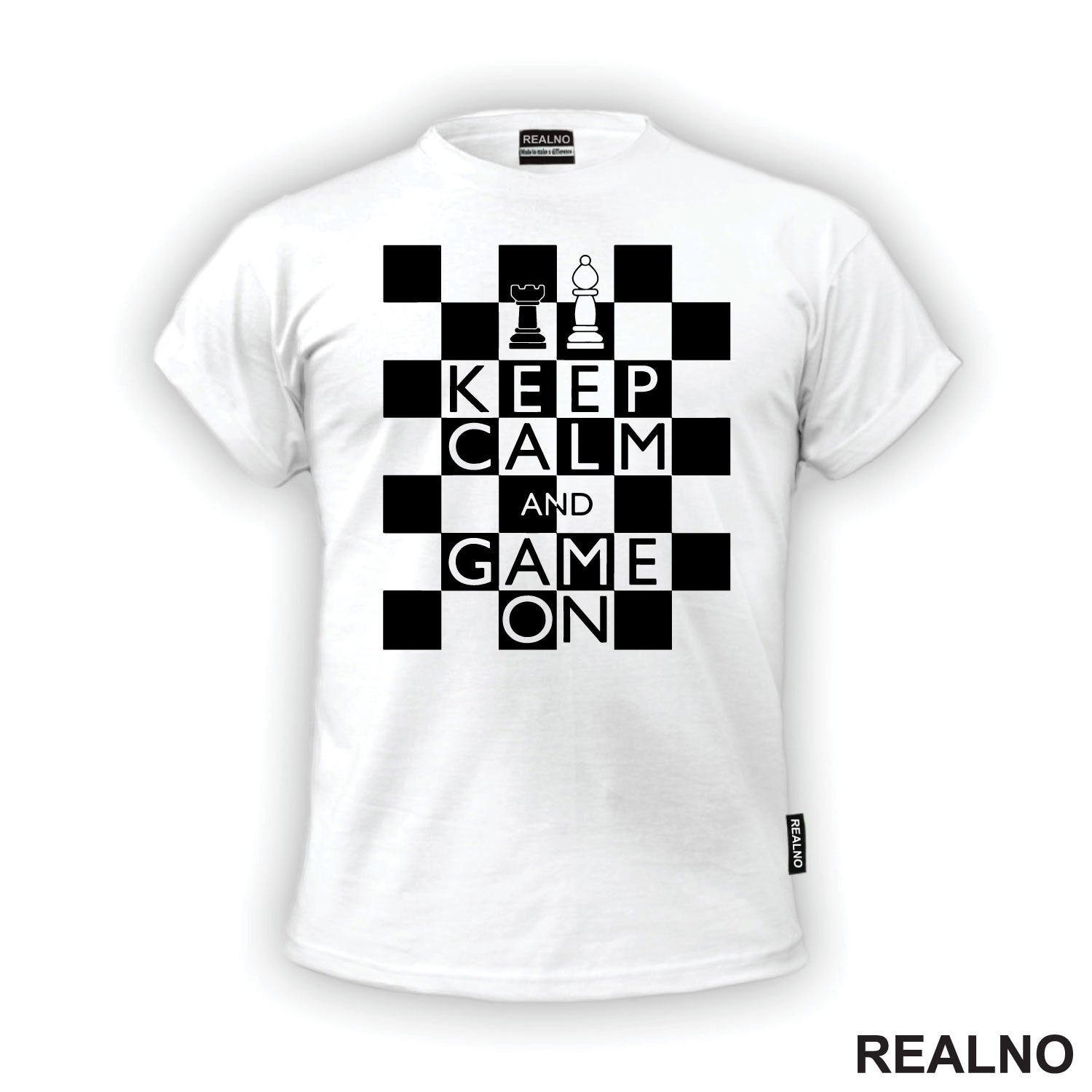 Keep Calm And Game On - Queen's Gambit - Majica