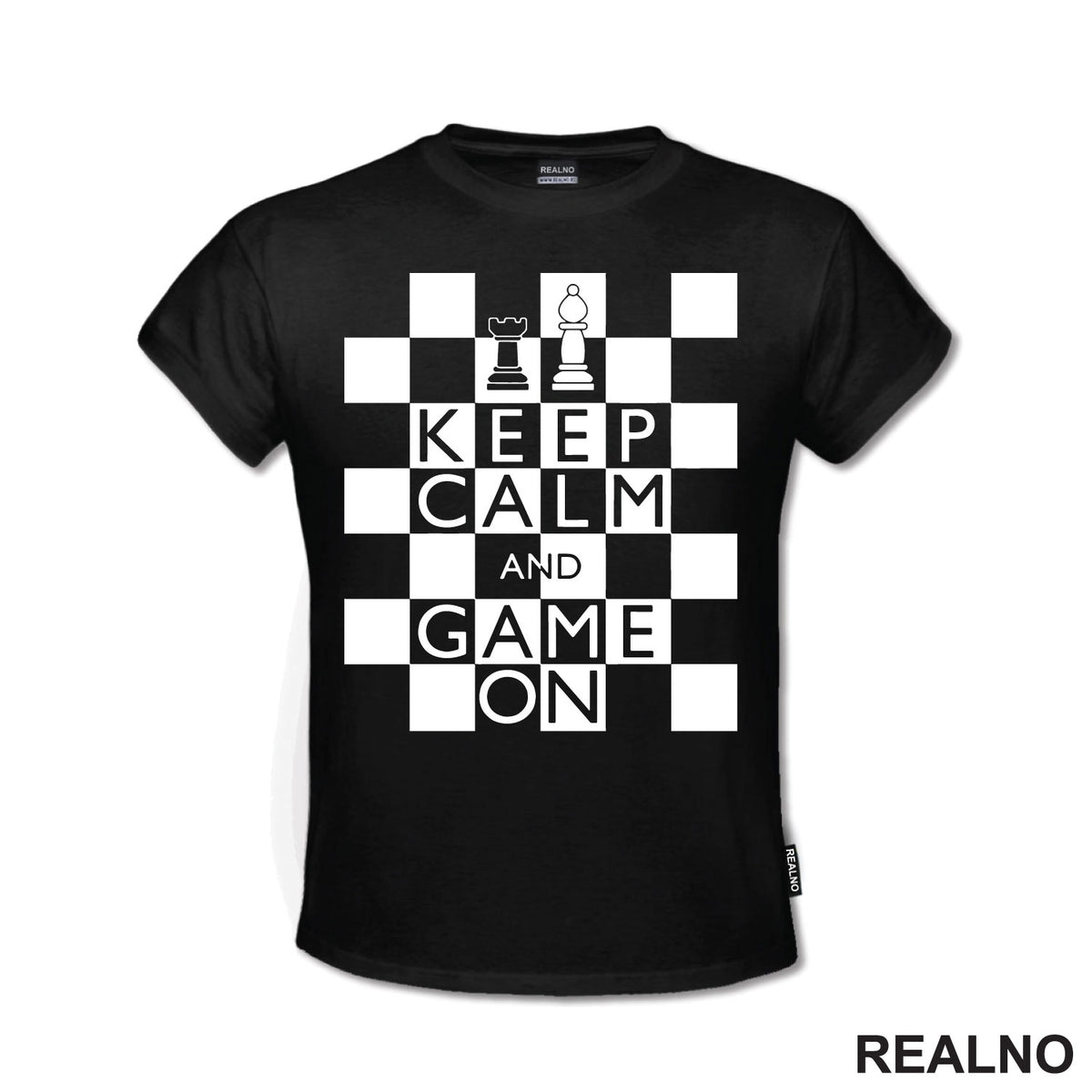 Keep Calm And Game On - Queen's Gambit - Majica