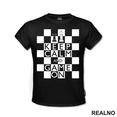 Keep Calm And Game On - Queen's Gambit - Majica