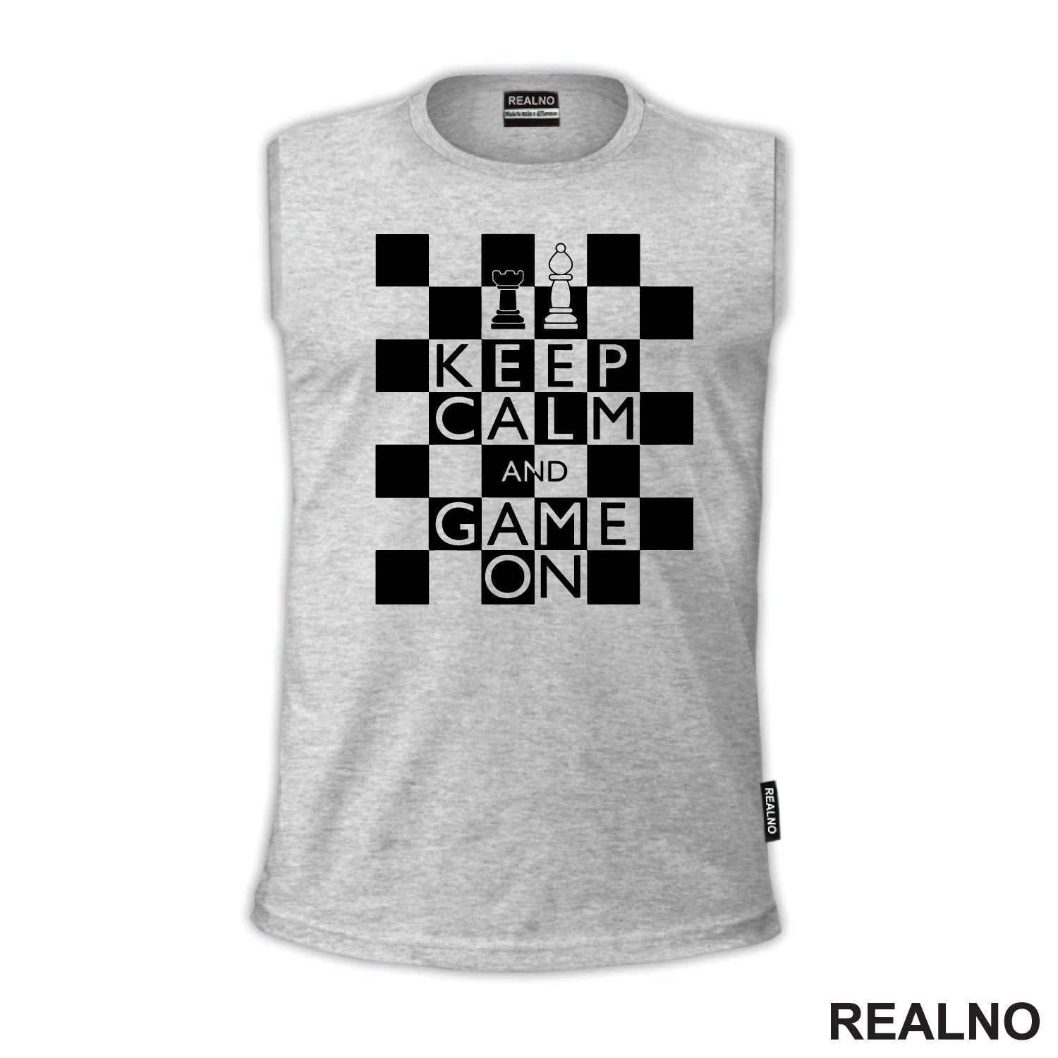 Keep Calm And Game On - Queen's Gambit - Majica