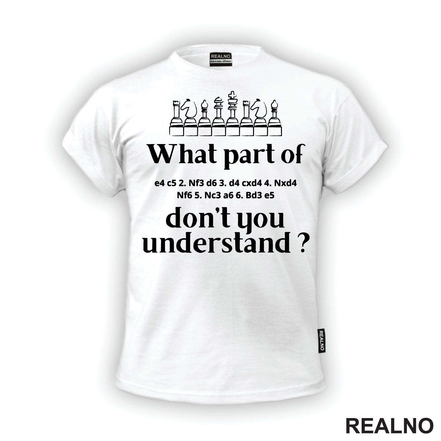 What Part You Don't Understand? - Queen's Gambit - Majica