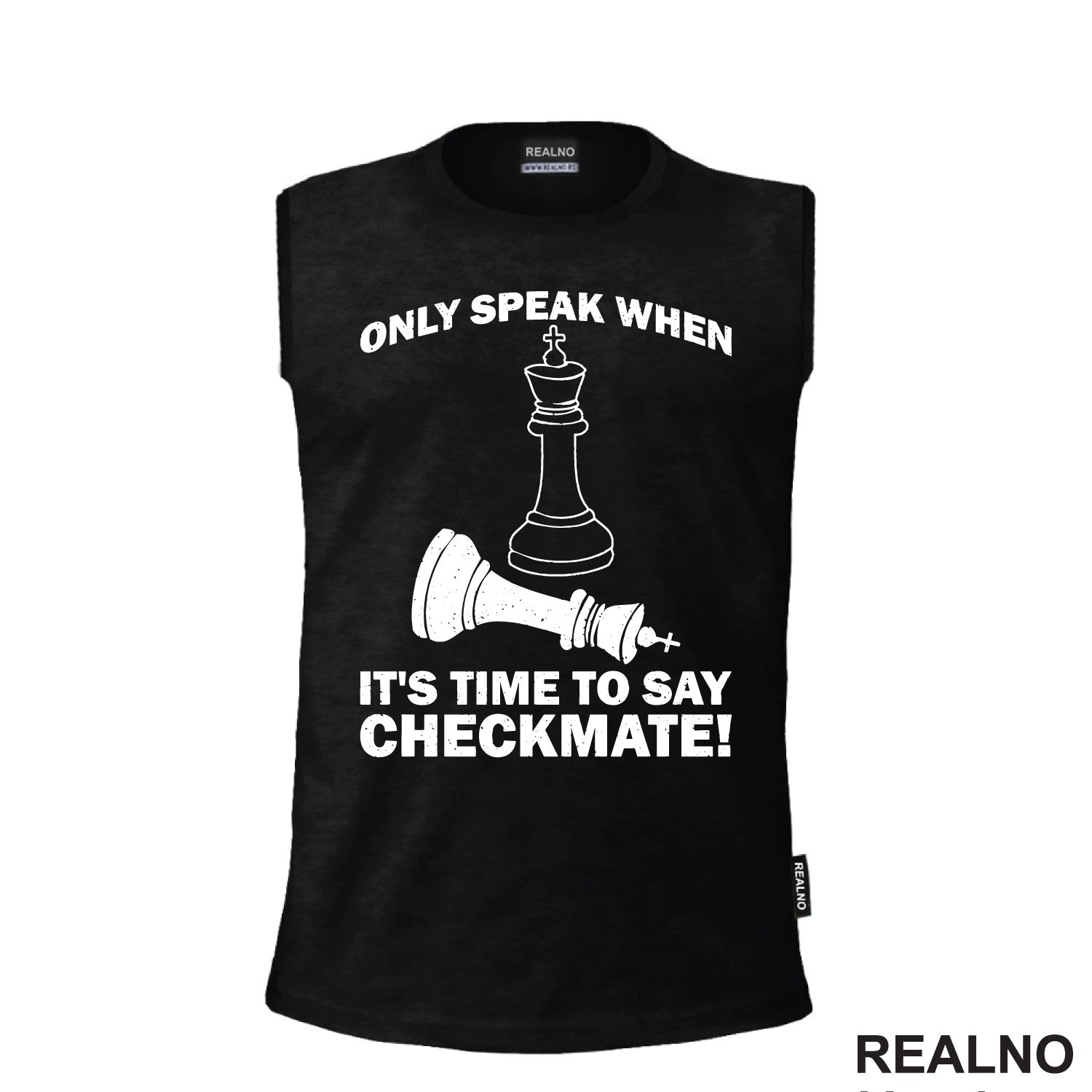 Only Speak When It's Time To Say Checkmate! - Queen's Gambit - Majica