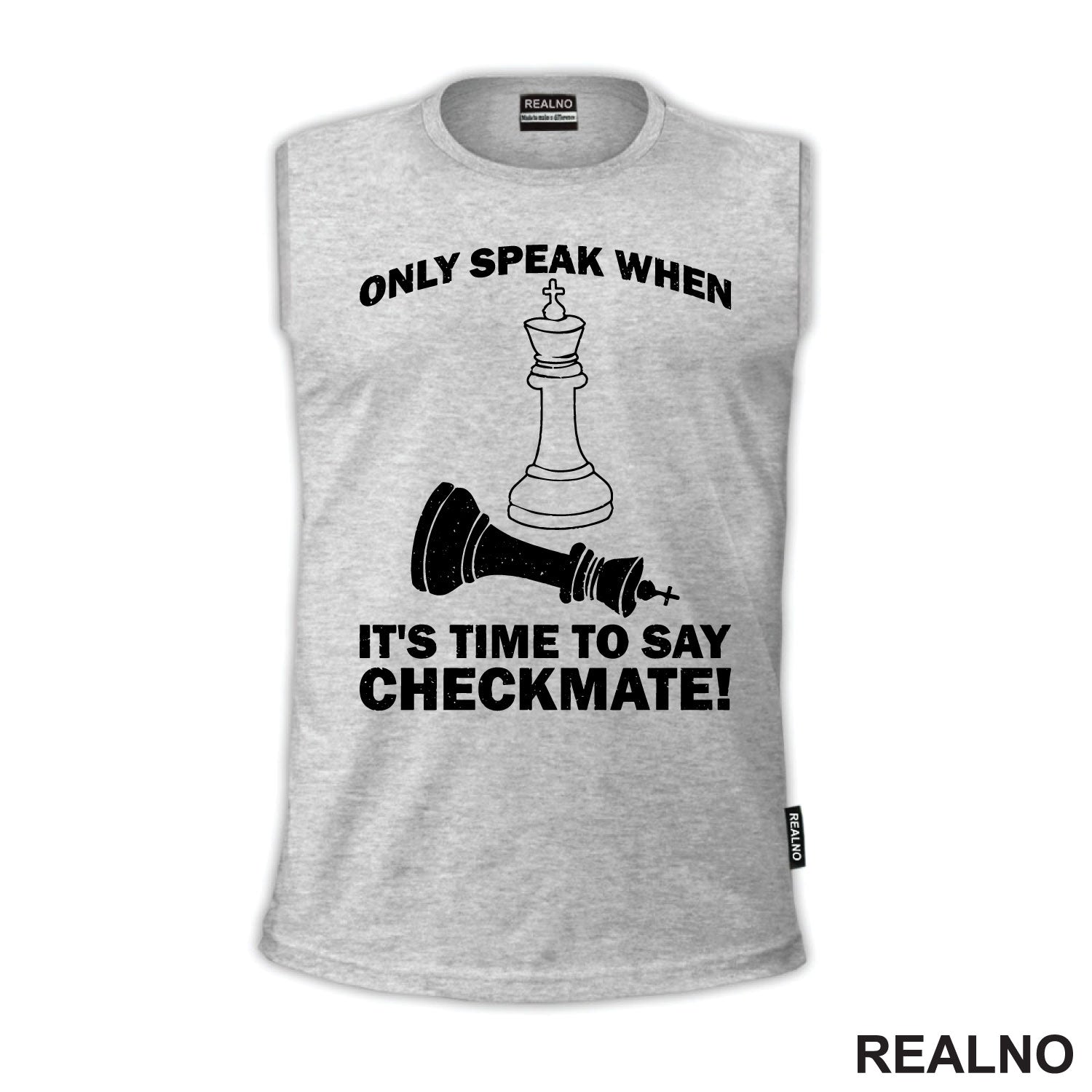 Only Speak When It's Time To Say Checkmate! - Queen's Gambit - Majica