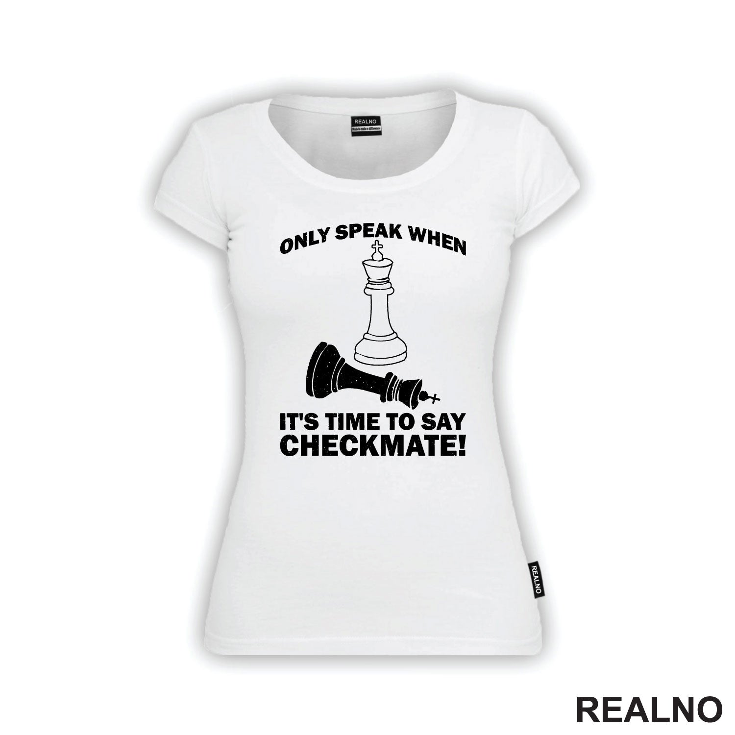Only Speak When It's Time To Say Checkmate! - Queen's Gambit - Majica