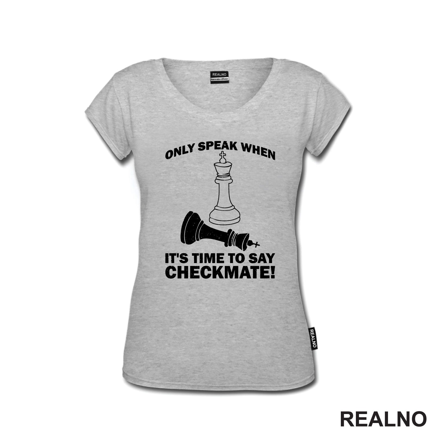 Only Speak When It's Time To Say Checkmate! - Queen's Gambit - Majica