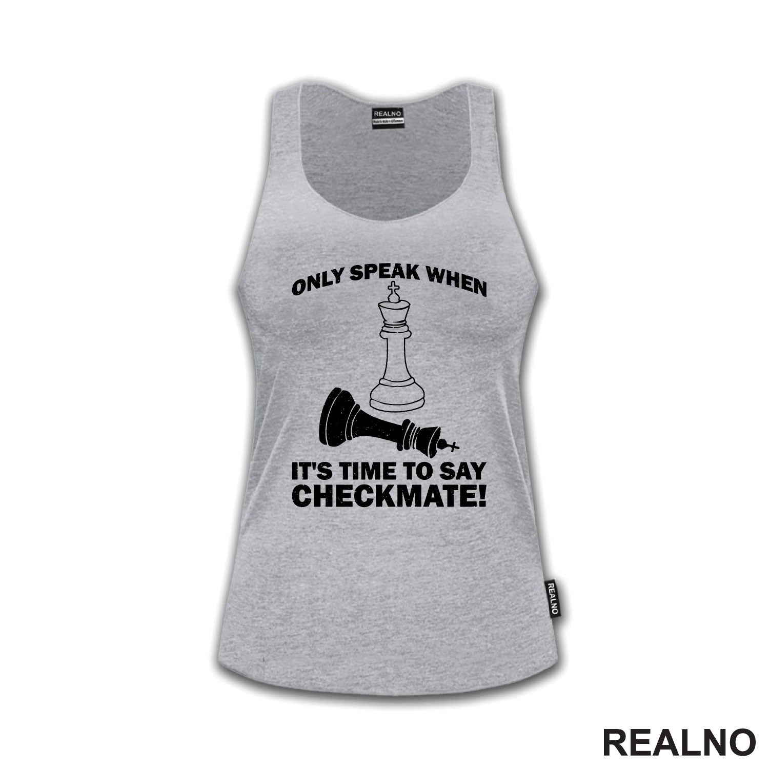 Only Speak When It's Time To Say Checkmate! - Queen's Gambit - Majica