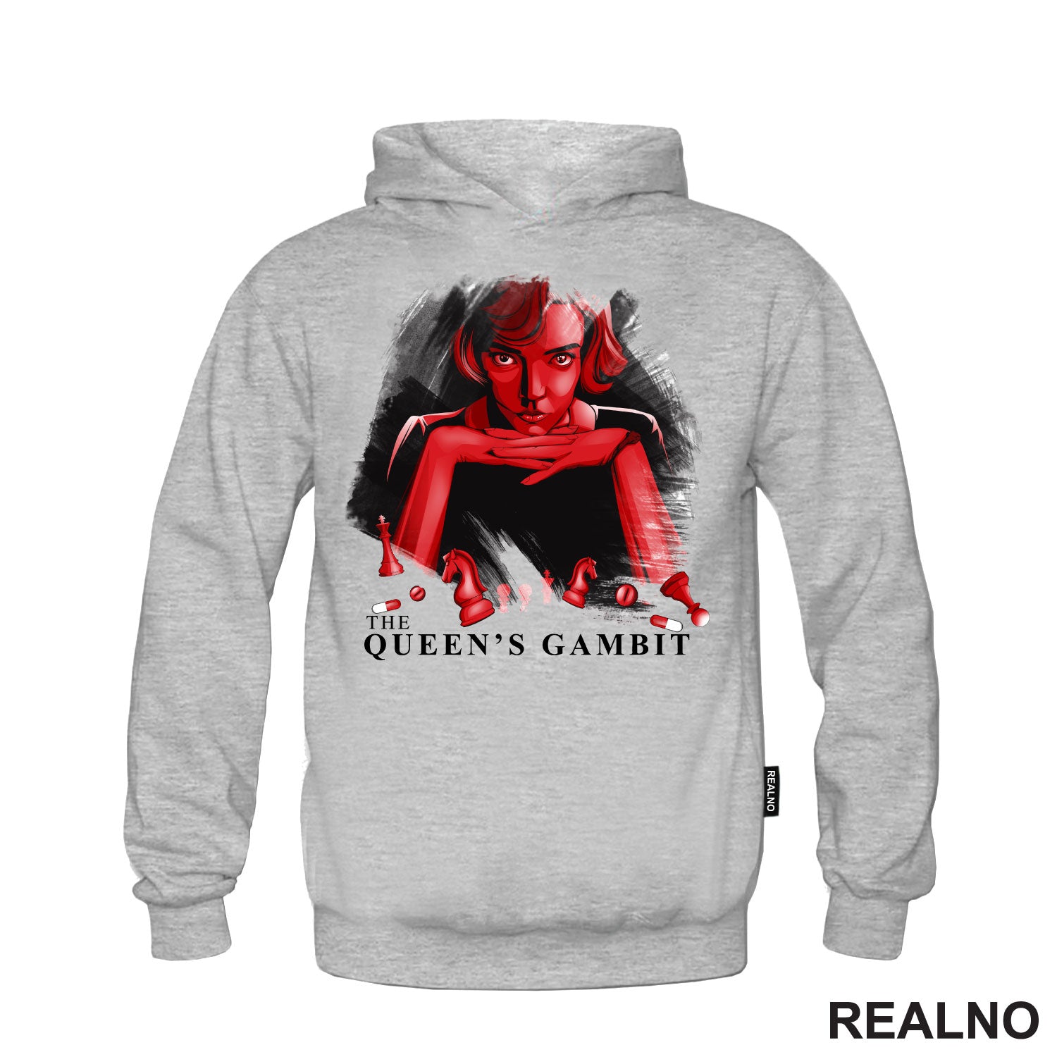Red - Elizabeth Harmon - Queen's Gambit - Majica
