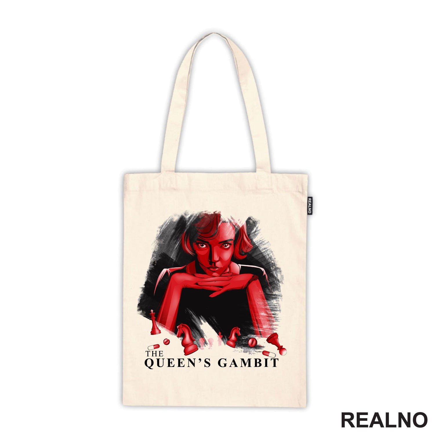 Red - Elizabeth Harmon - Queen's Gambit - Majica