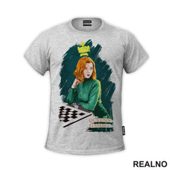 Green - Elizabeth Harmon - Queen's Gambit - Majica
