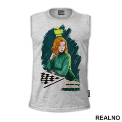 Green - Elizabeth Harmon - Queen's Gambit - Majica