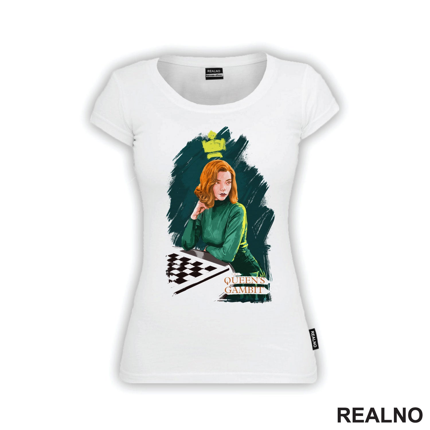 Green - Elizabeth Harmon - Queen's Gambit - Majica