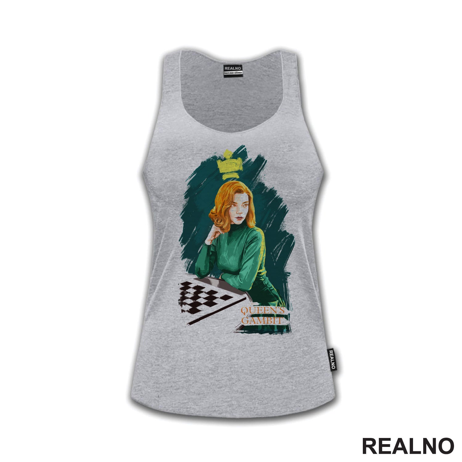 Green - Elizabeth Harmon - Queen's Gambit - Majica