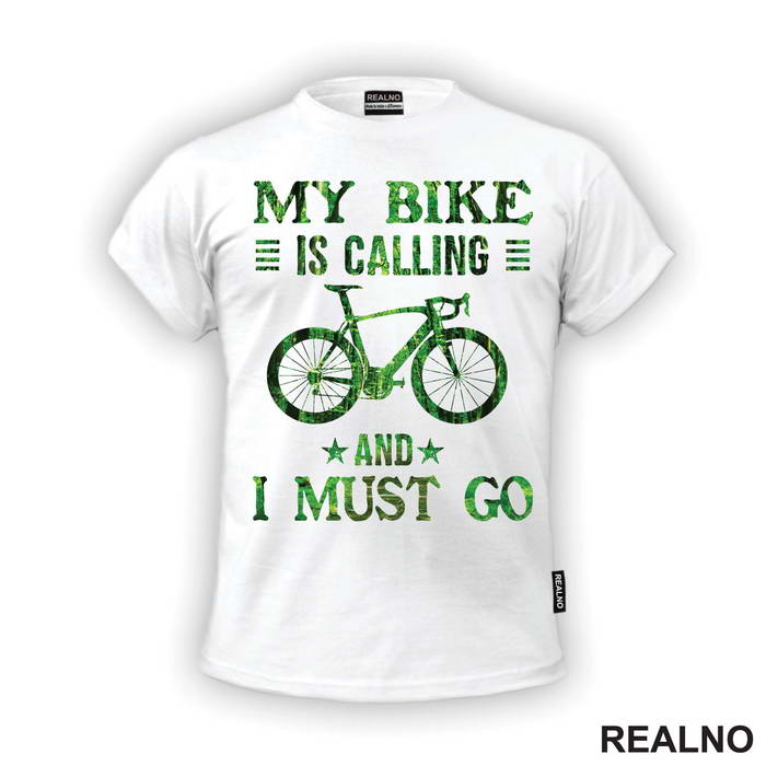 I Must Go - Bickilovi - Bike - Majica