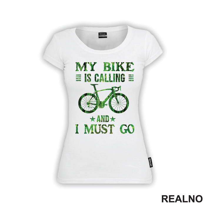 I Must Go - Bickilovi - Bike - Majica