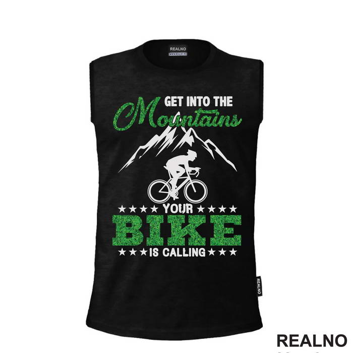 Get Into The Mountains - Bickilovi - Bike - Majica