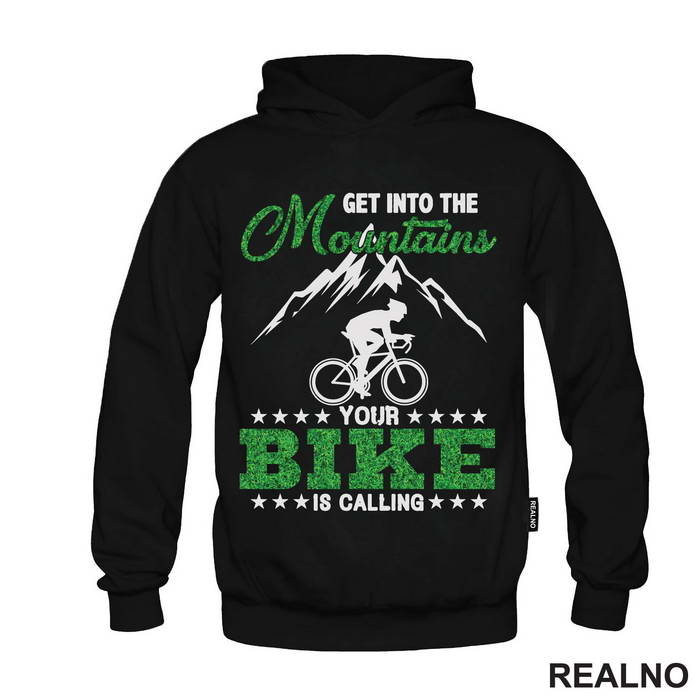 Get Into The Mountains - Bickilovi - Bike - Majica