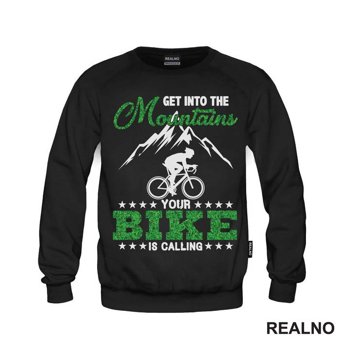 Get Into The Mountains - Bickilovi - Bike - Majica