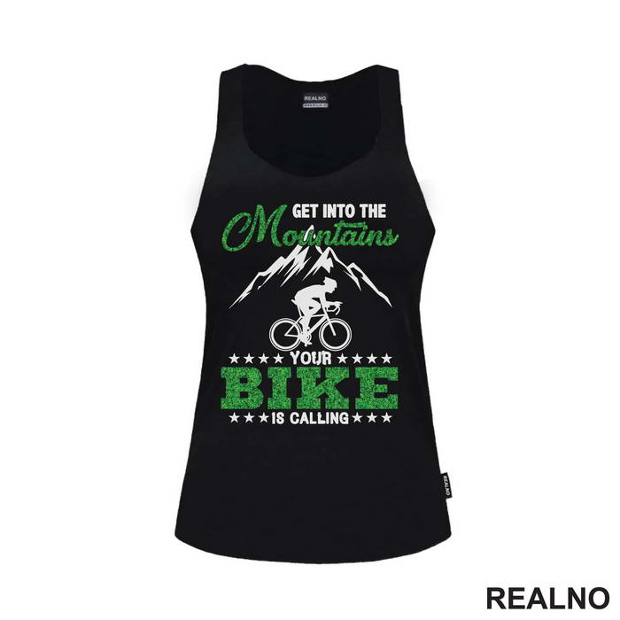 Get Into The Mountains - Bickilovi - Bike - Majica