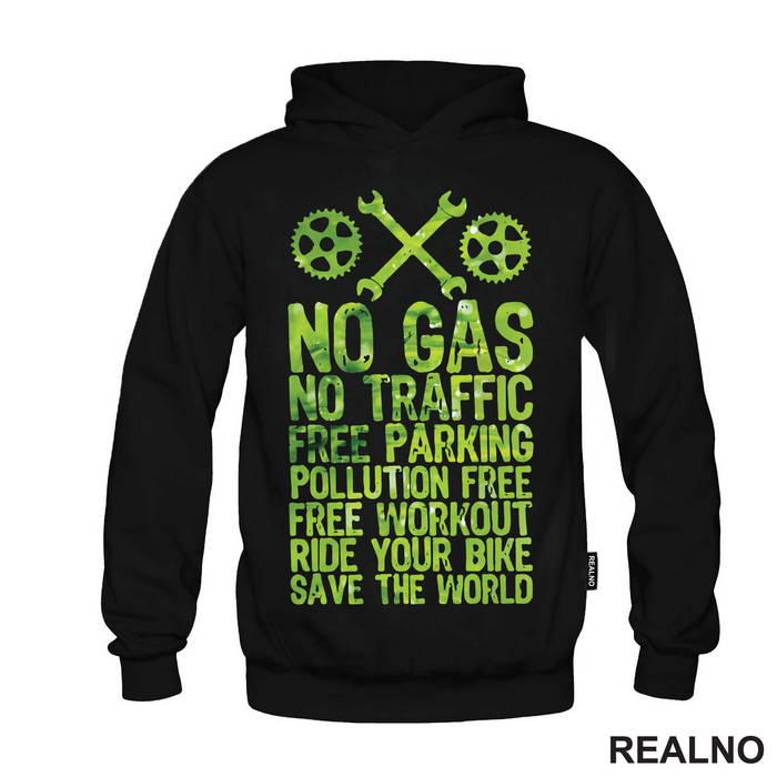 Ride Your Bike, Save The World - Bickilovi - Bike - Majica