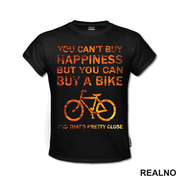 You Can't Buy Happiness - Bickilovi - Bike - Majica