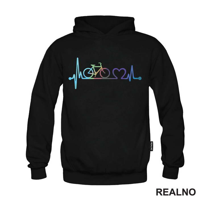 Heartbeat - Color - Bickilovi - Bike - Majica