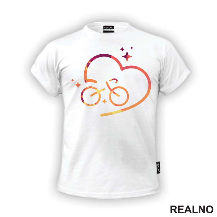 Heart - Bickilovi - Bike - Majica