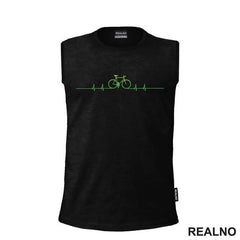 Green Heartbeat - Bickilovi - Bike - Majica