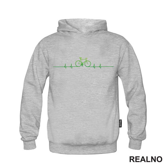 Green Heartbeat - Bickilovi - Bike - Majica