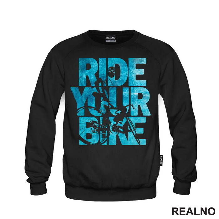 Ride - Blue - Bickilovi - Bike - Majica