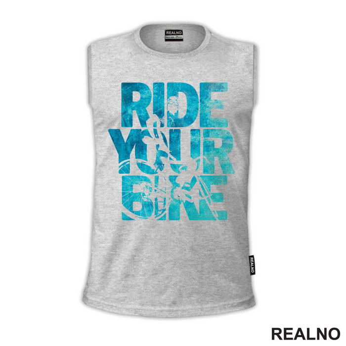 Ride - Blue - Bickilovi - Bike - Majica