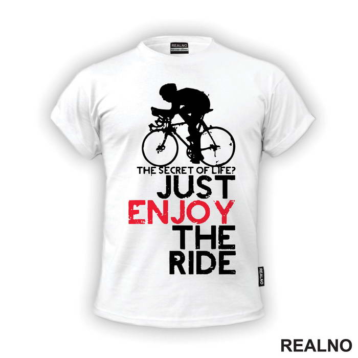 Just Enjoy The Ride - Bickilovi - Bike - Majica