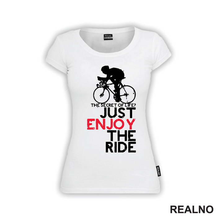 Just Enjoy The Ride - Bickilovi - Bike - Majica