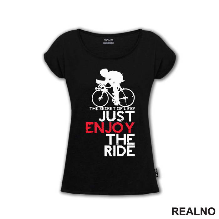 Just Enjoy The Ride - Bickilovi - Bike - Majica