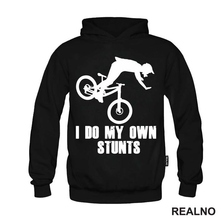I Do My Own Stunts - Flying - Bickilovi - Bike - Majica